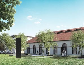 L'Orangerie, médiathèque à Lunéville