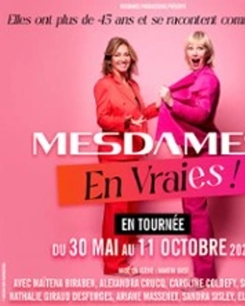 Mesdames en vraies ! On monte sur scène