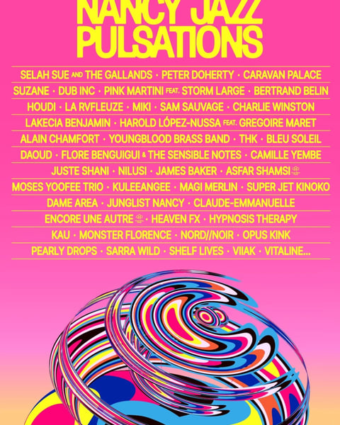 Nancy Jazz Pulsation 2026 affiche