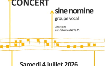 Concert de fin de saison — Ensemble vocal Sine Nomine