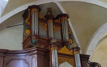 Découverte et visite guidée de l'orgue historique de Domgermain