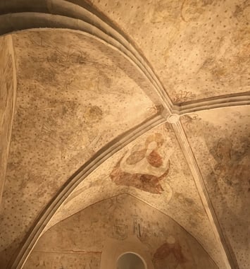 Les peintures murales de l'Église Saint-Martin du XVe siècle