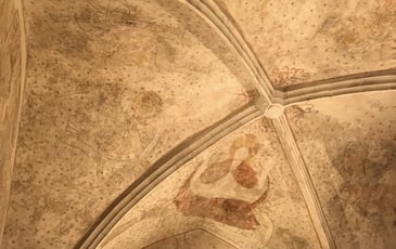 Les peintures murales de l'Église Saint-Martin du XVe siècle