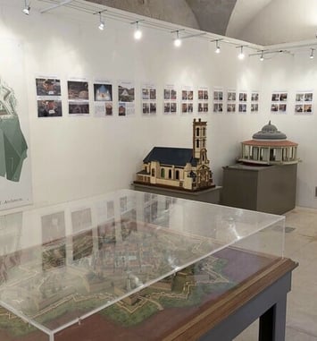 Maquettes & Mémoire : l'histoire des édifices de Longwy