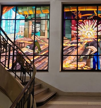 Le trésor inestimable des vitraux Majorelle