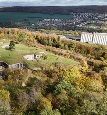 Visite de la Batterie de l'Éperon