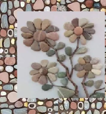 Atelier landart « fragment de murs, fragments d'histoire »