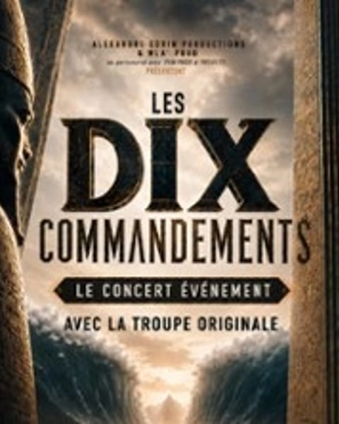 Les Dix Commandements, Le Concert Évènement
