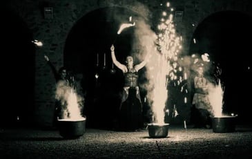 Spectacle de feu « Jeux de sorcières »