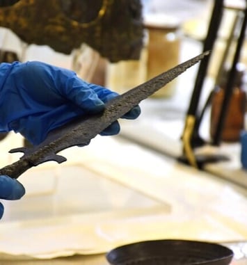 Visite du Laboratoire d'Archéologie des Métaux