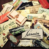 Histoire et univers graphique de la marque Le chocolat lorrain