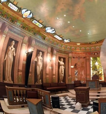 Visite commentée du temple maçonnique du Grand Orient de France, Nancy