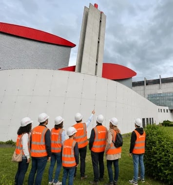 Visite guidée de l'unité de valorisation énergétique de Ludres