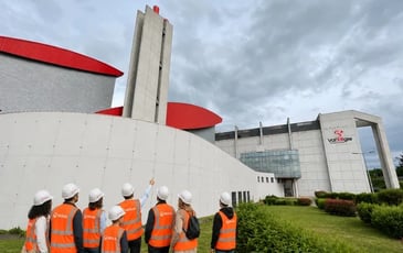 Visite guidée de l'unité de valorisation énergétique de Ludres