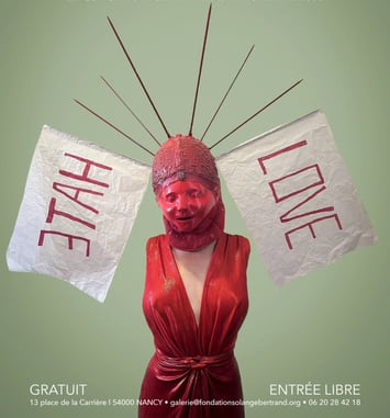 Performance artistique de Tarik Noui et Karelle Prugnaud