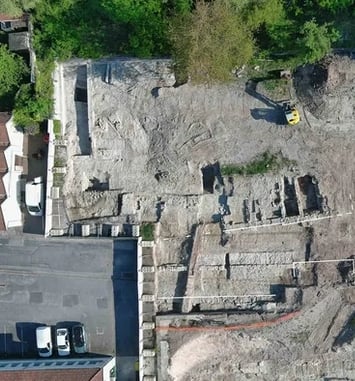 Blâmont : un quartier à l'ombre du château : premiers résultats de la fouille archéologique de l'ancien collège