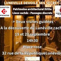 Visite du Lunéville secret