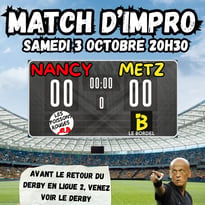 Match d'improvisation Nancy-Metz