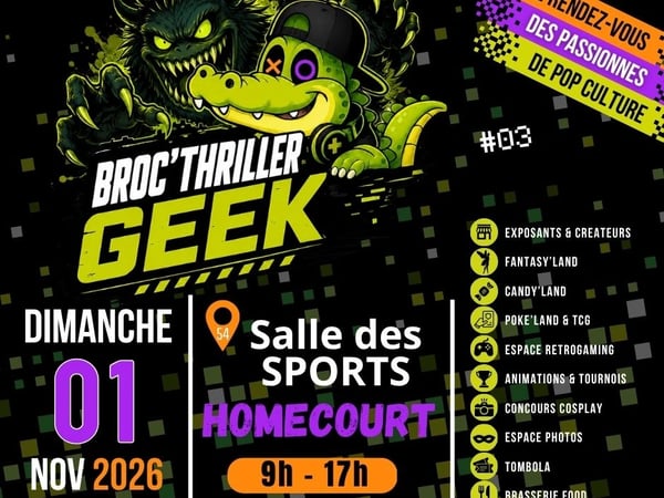 Broc Thriller Geek Homecourt 2026