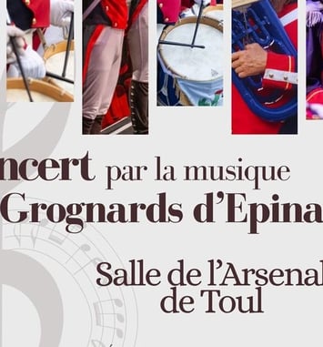 Concert par la Musique des Grognard d'Épinal - Salle de l'Arsenal