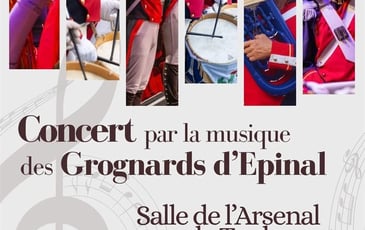 Concert par la Musique des Grognard d'Épinal - Salle de l'Arsenal