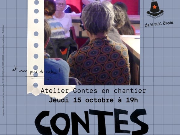 Atelier - Contes en chantier - Apéro conte