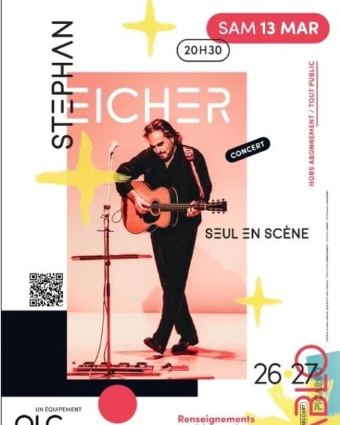 Stephan Eicher, seul en scène [ COMPLET ]