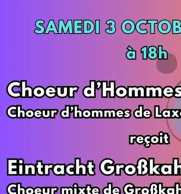 Concert choral - Les Saisons du Festival