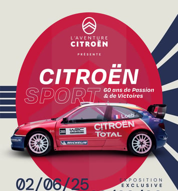 Exposition - Citroën Sport, 60 ans de passion et de victoires