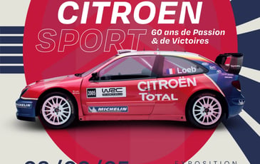 Exposition - Citroën Sport, 60 ans de passion et de victoires