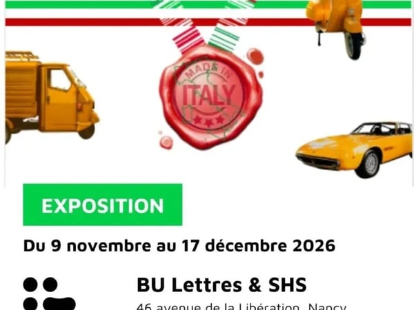 Exposition - Made in Italy - Le secteur automobile