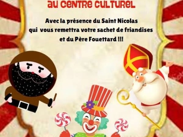 Spectacle, représentation - Saint Nicolas au Club Saint Nicolas