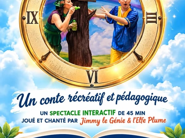 Spectacle conté - Saint-Nicolas dans les quartiers - Le génie de la grande horloge