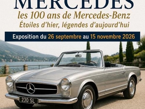 Exposition automobile - Mercedes, les 100 ans de Mercedes-Benz