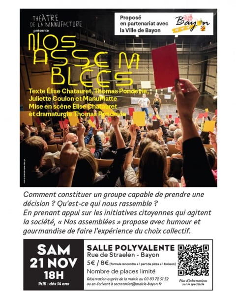 Théâtre participatif - Nos assemblées