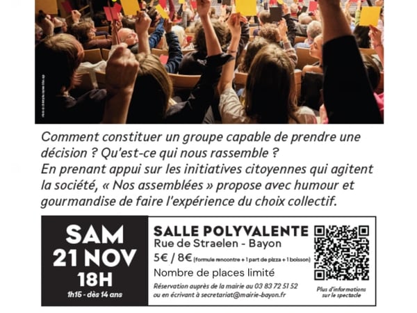 Théâtre participatif - Nos assemblées