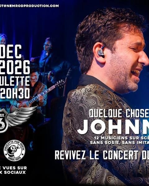 Concert - Phoenix 66 "Les Disciples de Johnny" - Chez Paulette