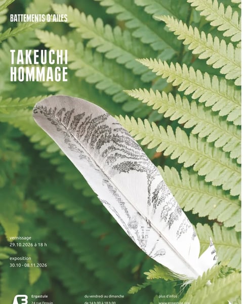 Exposition - Battements d'ailes - Takeuchi Hommage